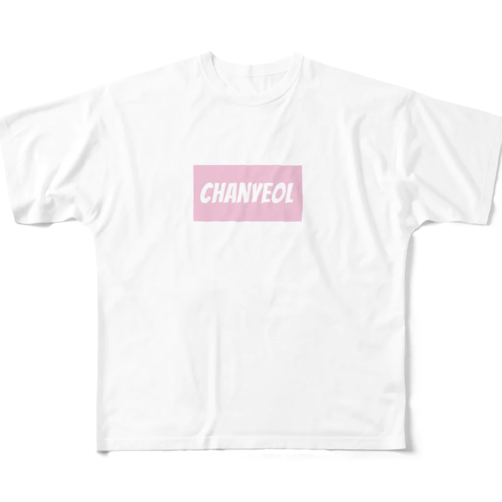 nami shopのEXO Chanyeolグッズ フルグラフィックTシャツ