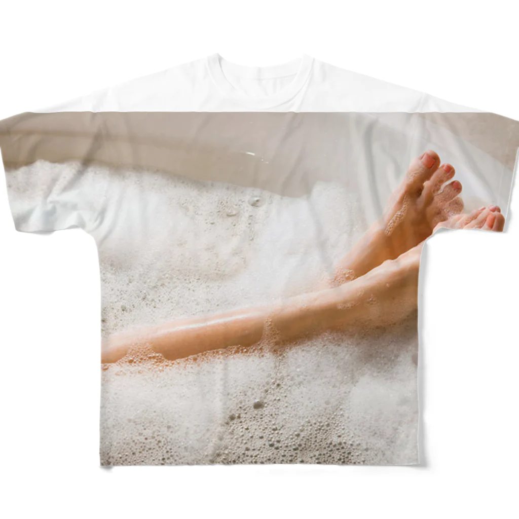 Teatime ティータイムの美脚 All-Over Print T-Shirt