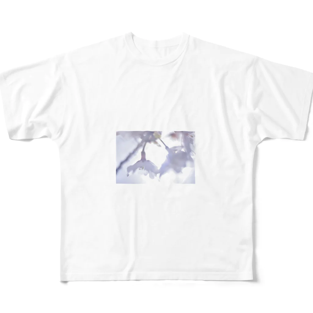 alligator_artの桜 フルグラフィックTシャツ