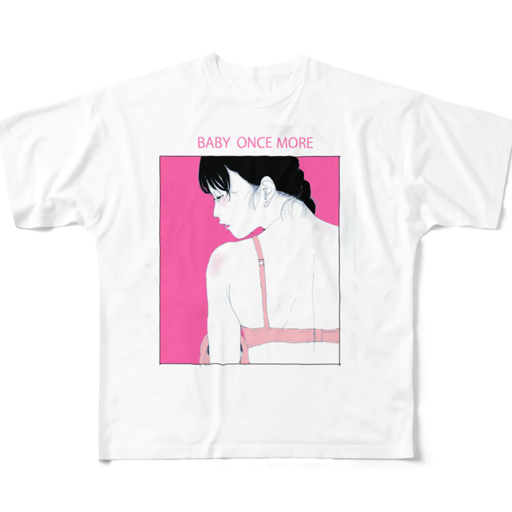 タナカ ヒロキのBABY ONCE MORE フルグラフィックTシャツ