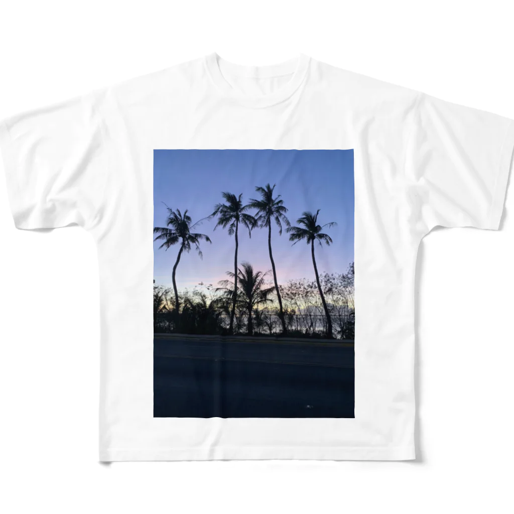 TomTomsanのguam フルグラフィックTシャツ