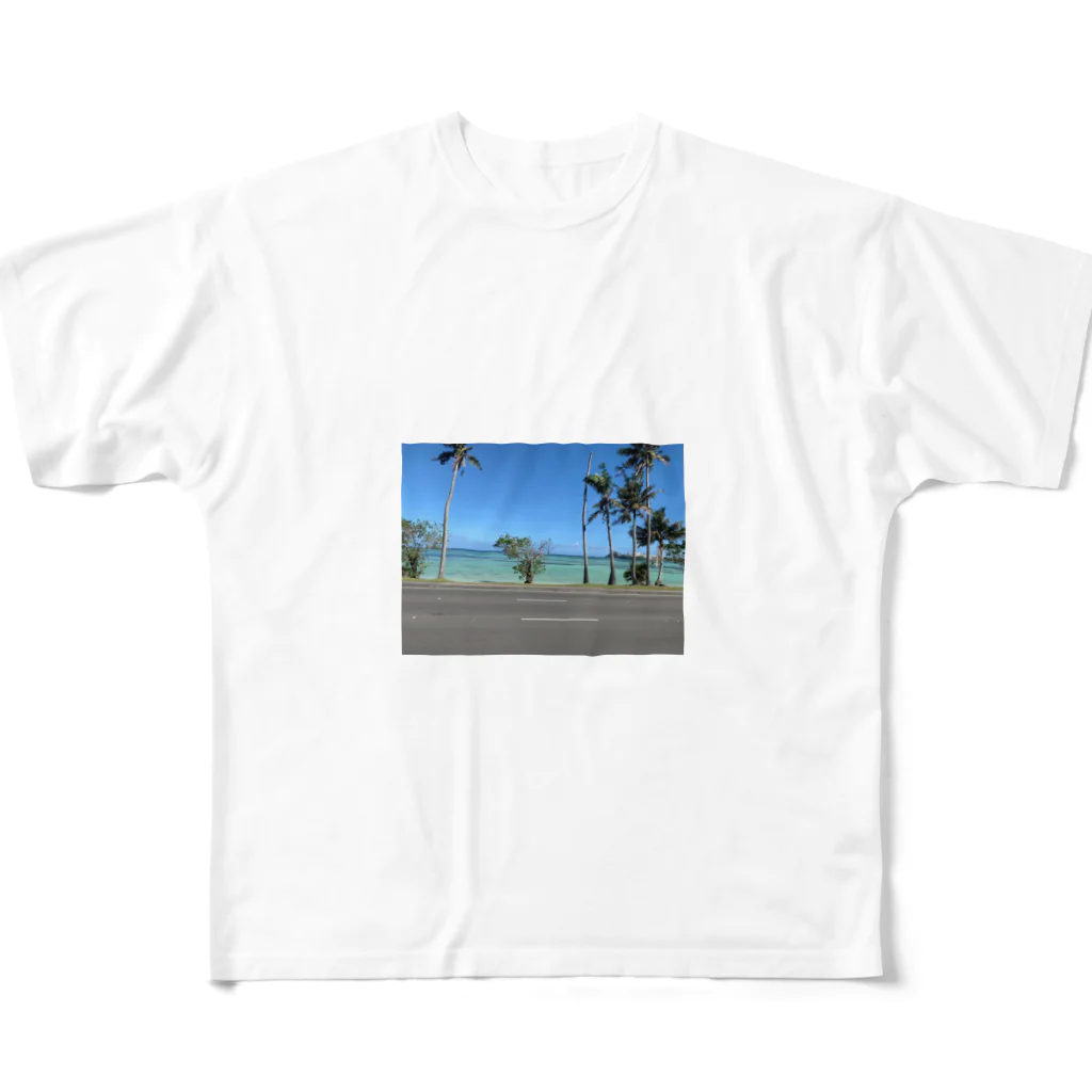 TomTomsanのguam フルグラフィックTシャツ