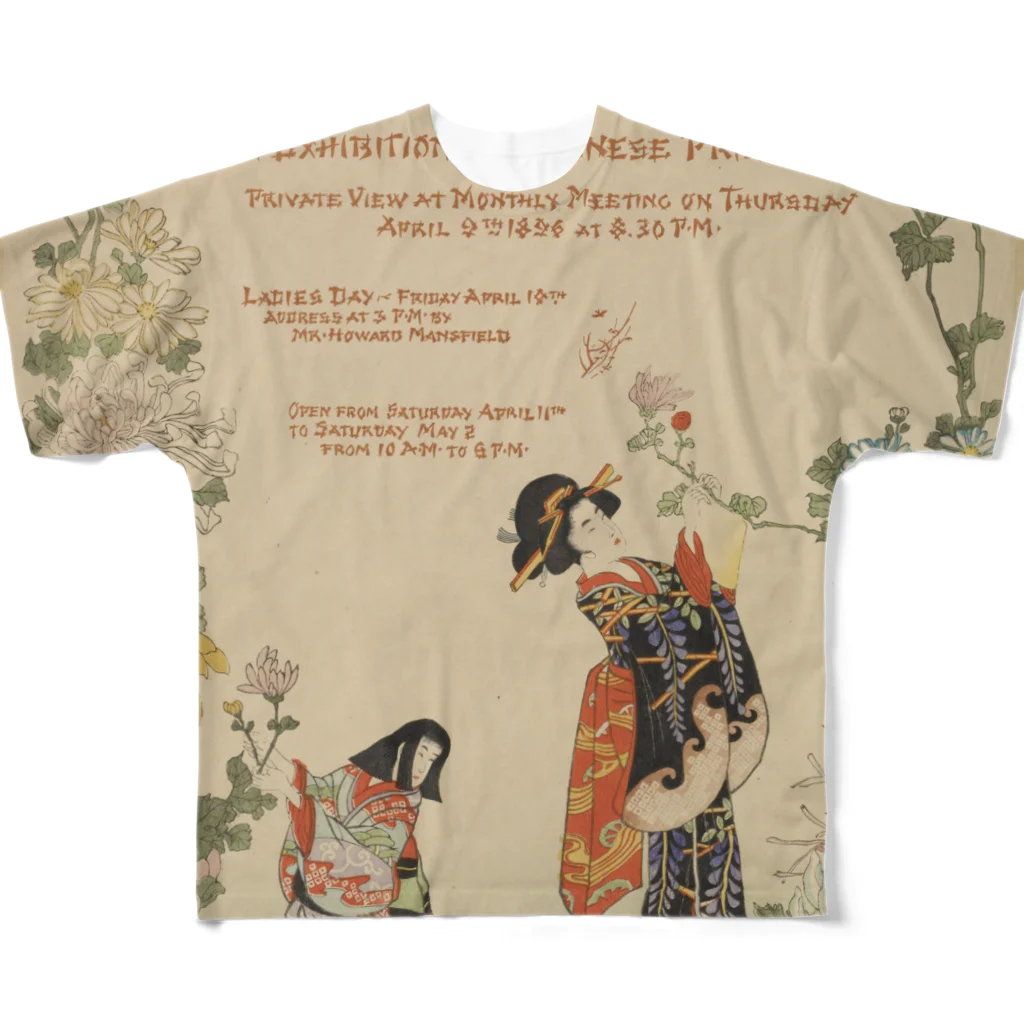 KNS_factoryのjapanese prints フルグラフィックTシャツ