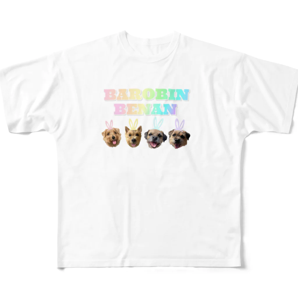 M'dogsのバロビンベンアン フルグラフィックTシャツ