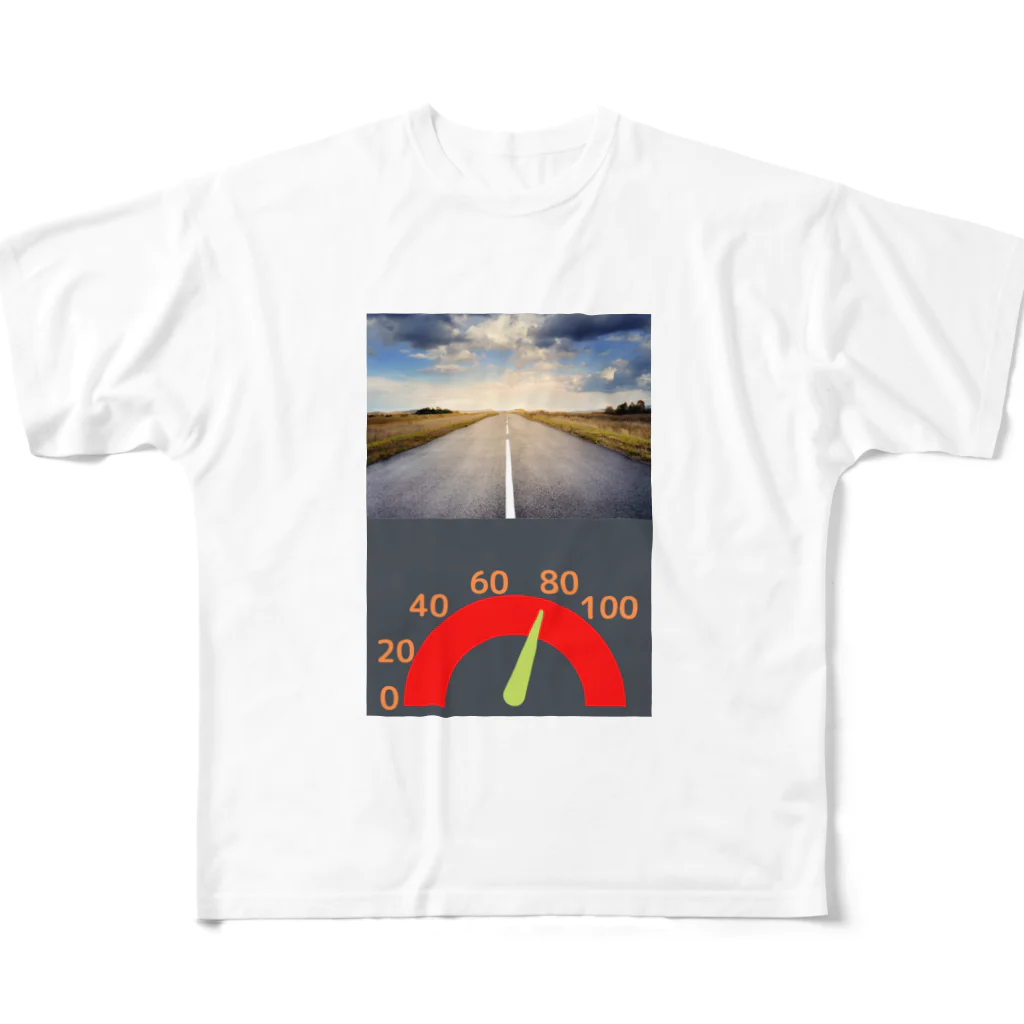 Yuuki Orange Storeの時速80キロ All-Over Print T-Shirt