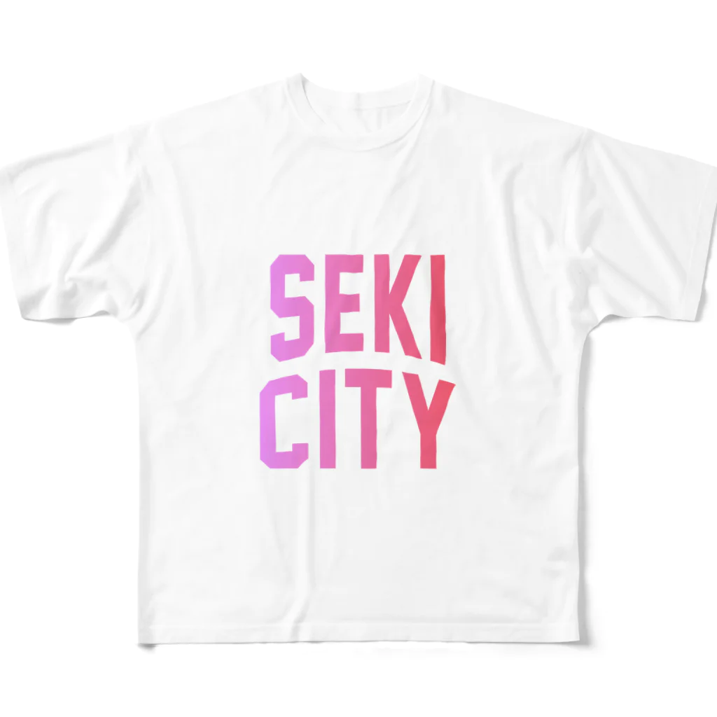 JIMOTOE Wear Local Japanの関市 SEKI CITY フルグラフィックTシャツ
