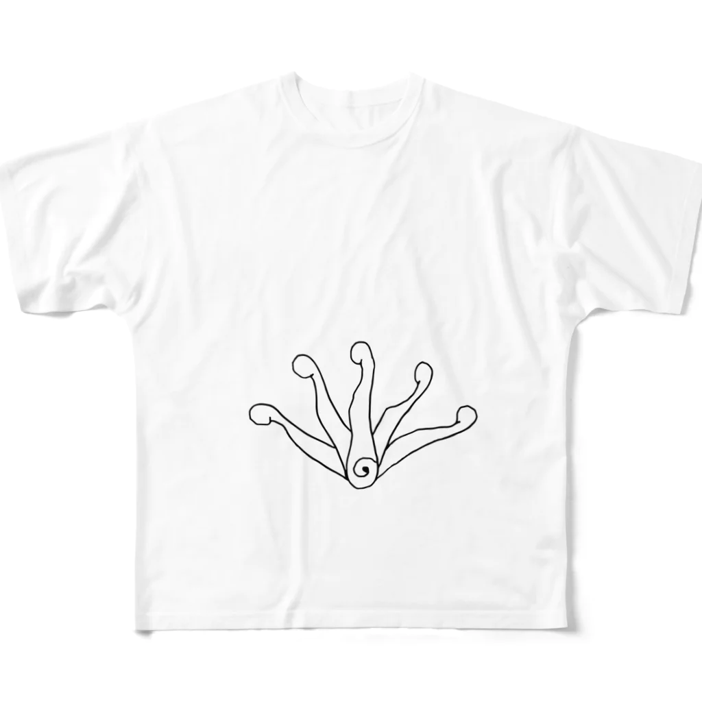 junsen　純仙　じゅんせんのJUNSEN（純仙）広がりの杖　20180110 All-Over Print T-Shirt