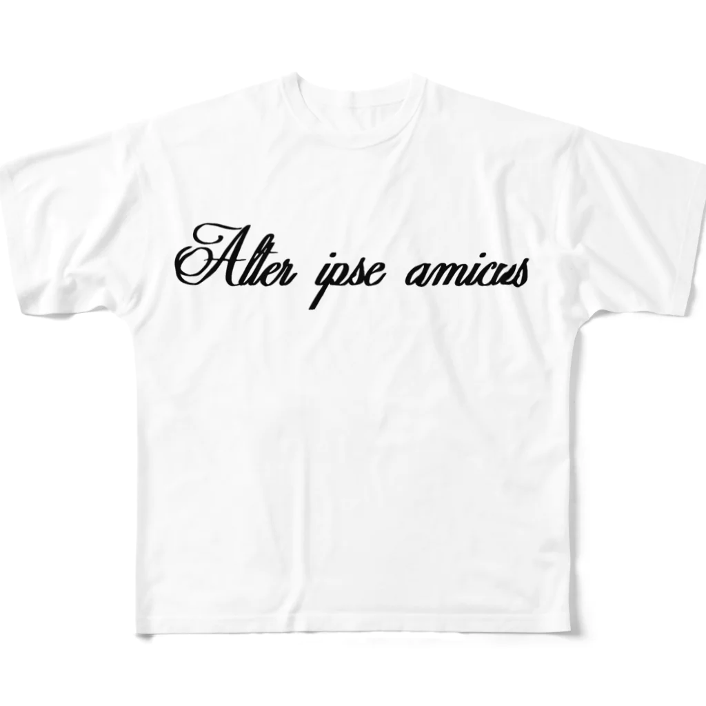 やーかずのAlter ipse amicus All-Over Print T-Shirt