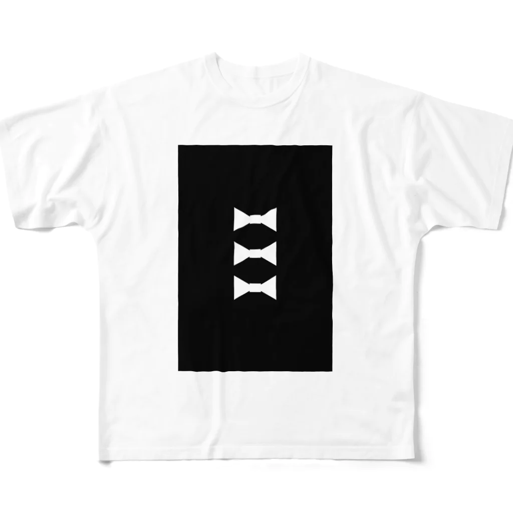 きゃべつの辛口リボン All-Over Print T-Shirt