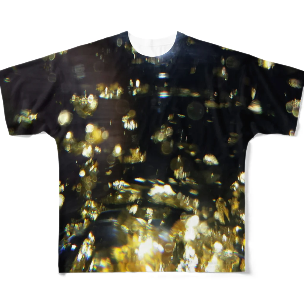 ミラくまの金箔2 フルグラフィックTシャツ