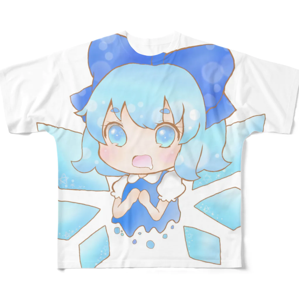 lactgirl_boothの➈になれるTシャツ フルグラフィックTシャツ