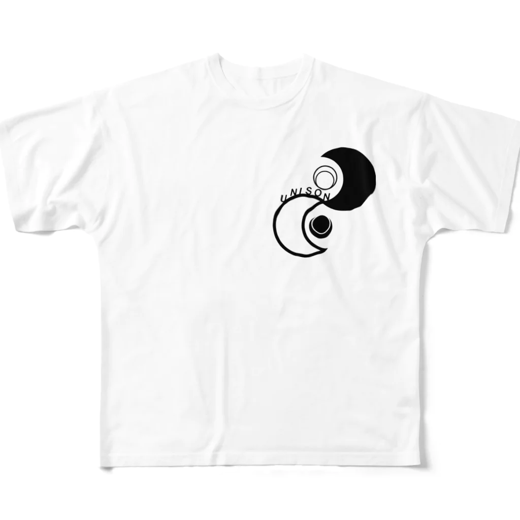 UNISONのUNISON All-Over Print T-Shirt