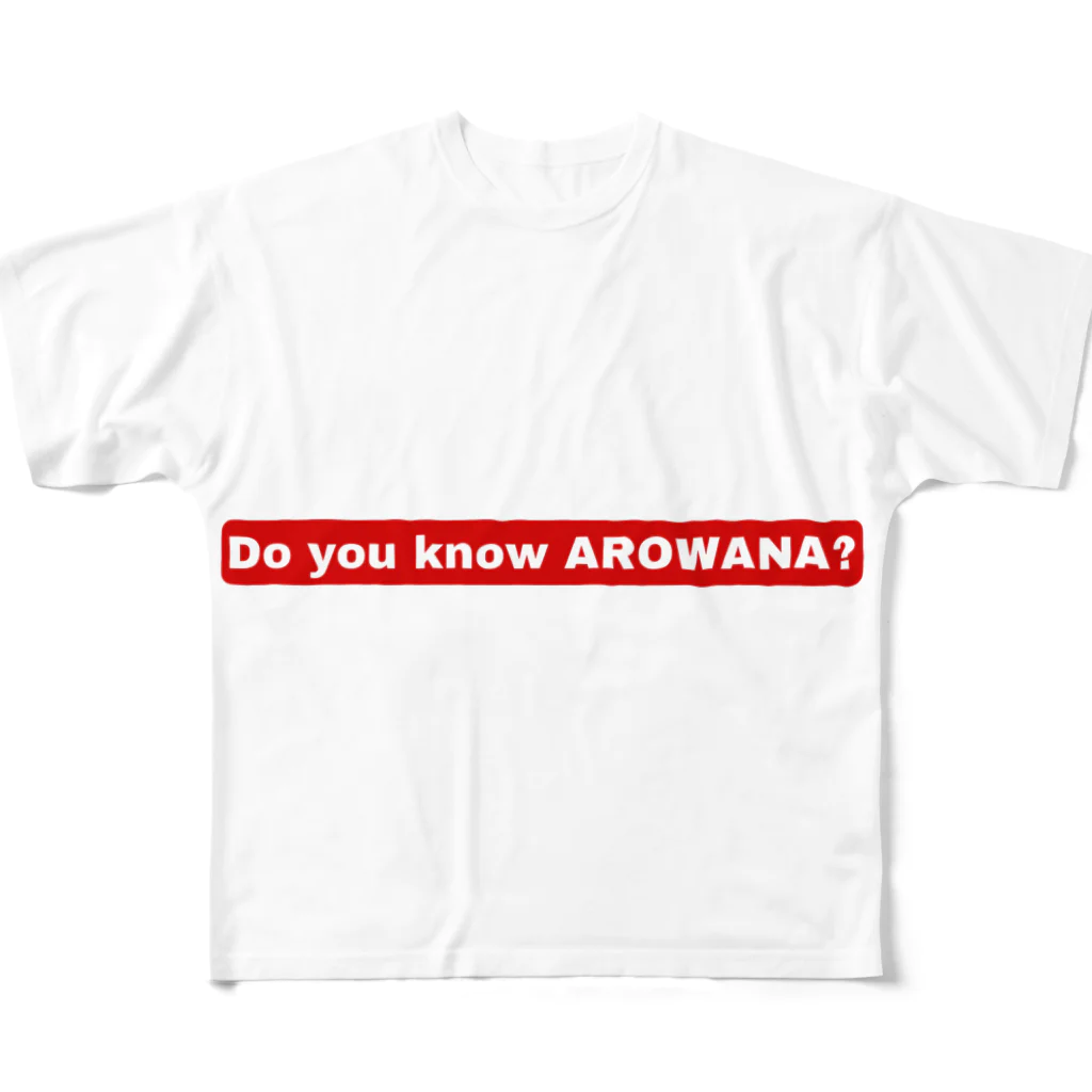 【BOWZ】RAリックアッガイの表裏デザインアロワナって知ってる？　by RA All-Over Print T-Shirt