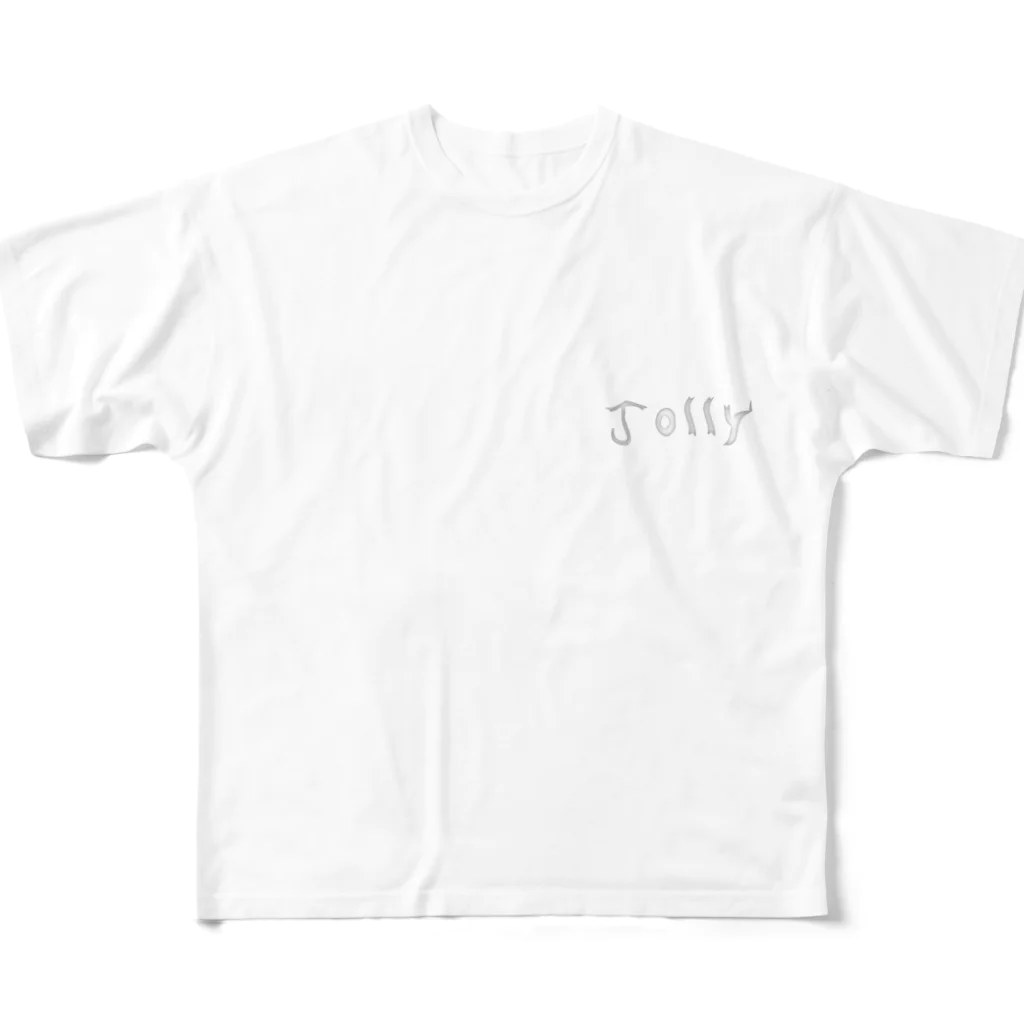 ひろし。のTシャツ屋さんのフォントシリーズ,Jolly 01 フルグラフィックTシャツ