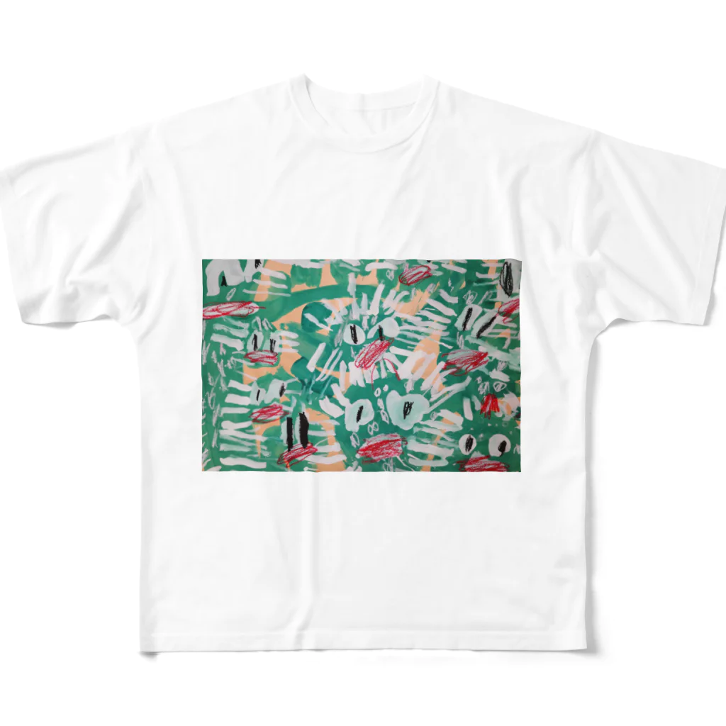 デンデンのサボサボテン All-Over Print T-Shirt