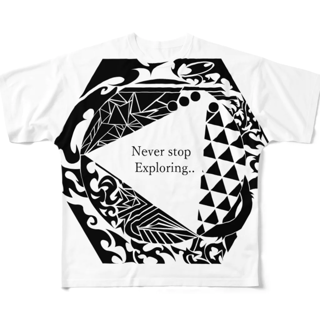 MKO DESIGNのNSE All-Over Print T-Shirt