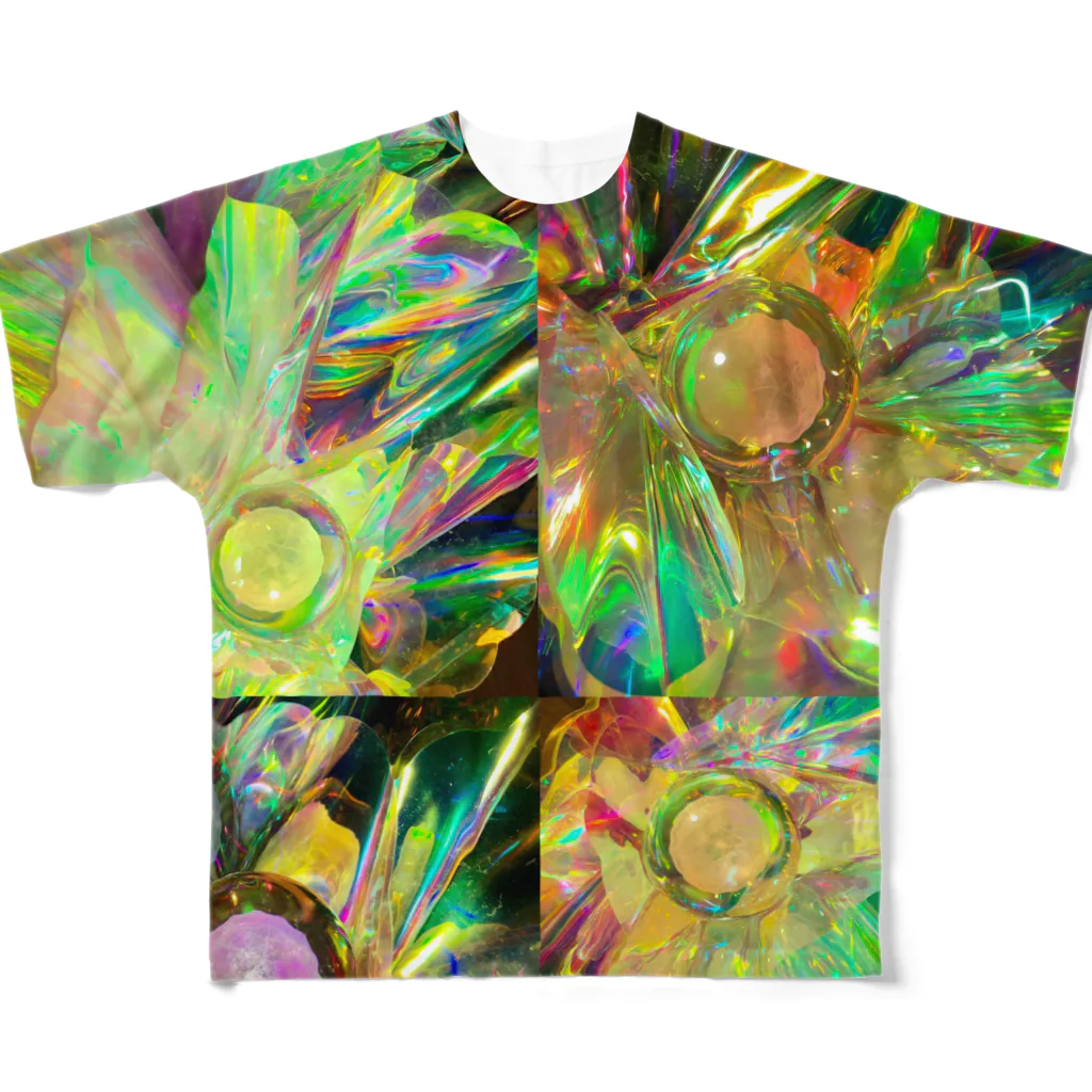 PoooLandのTrip into the New Earth All-Over Print T-Shirt