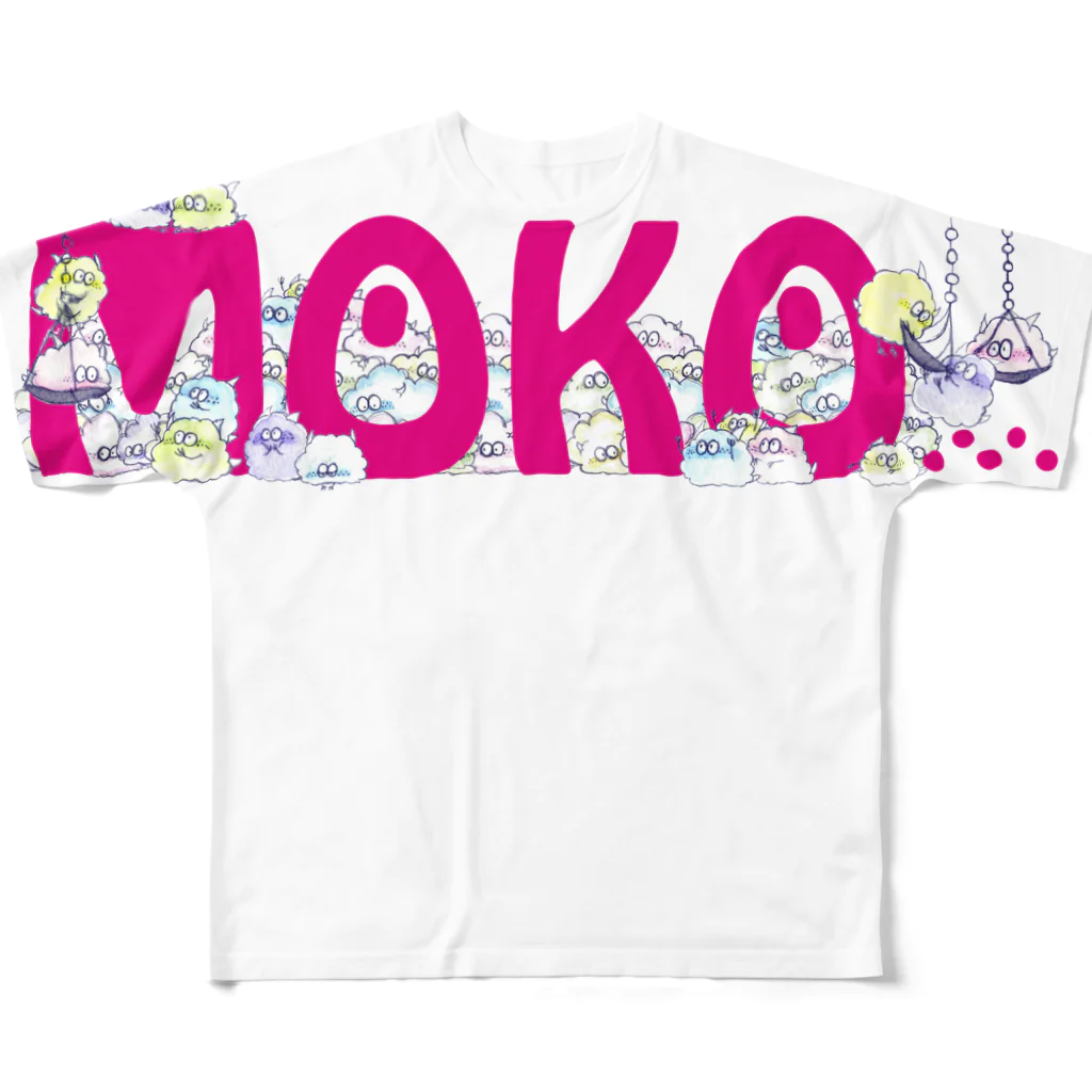 いわし.てんのMOKO フルグラフィックTシャツ