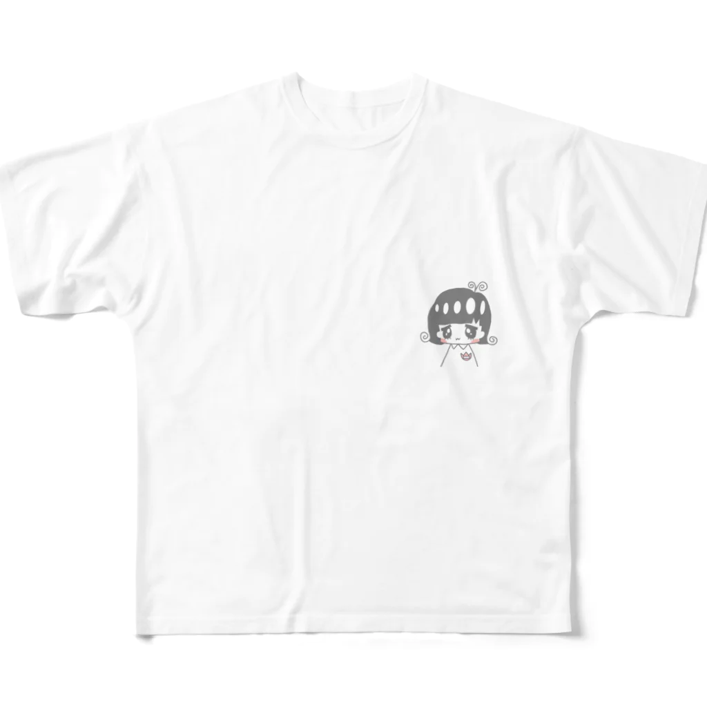 17plumの高松可菜子 All-Over Print T-Shirt