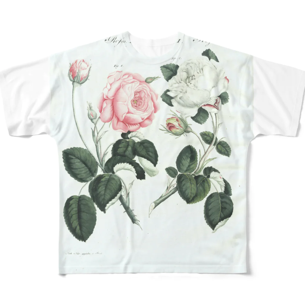 J. Jeffery Print Galleryのバラ All-Over Print T-Shirt