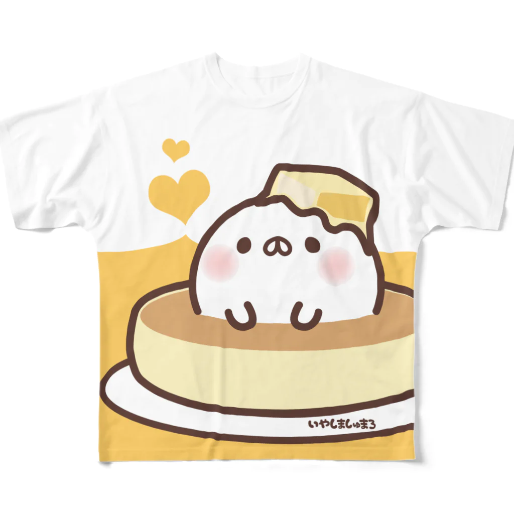 いやしましゅまろのいやしましゅまろ「ほっとけーきこす」premium All-Over Print T-Shirt