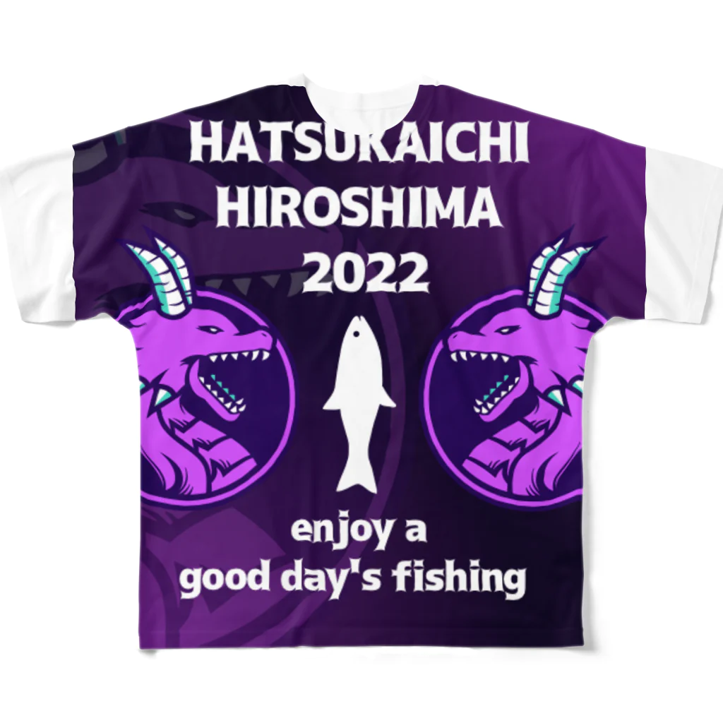 HISAYAの釣り好きTシャツ All-Over Print T-Shirt