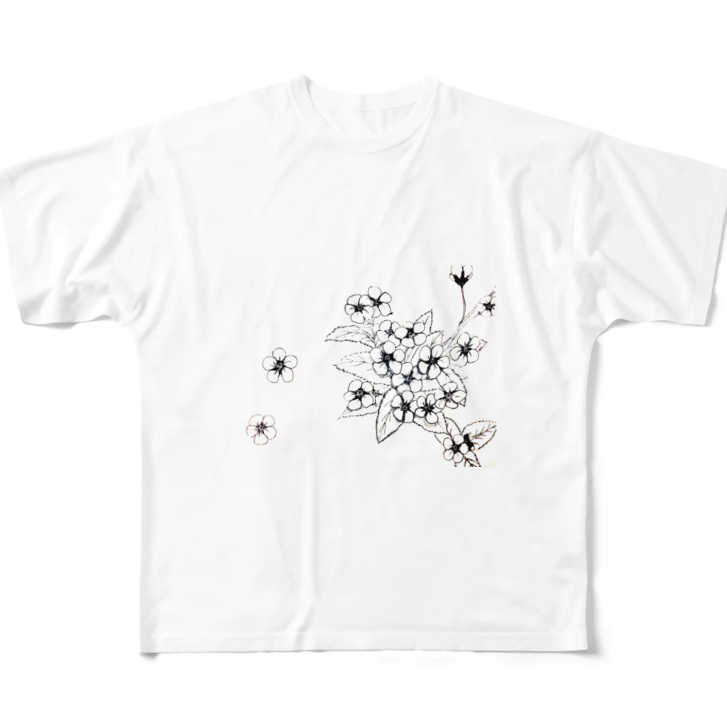 いとキチのらっとぅヤマルリソウシリーズ All-Over Print T-Shirt