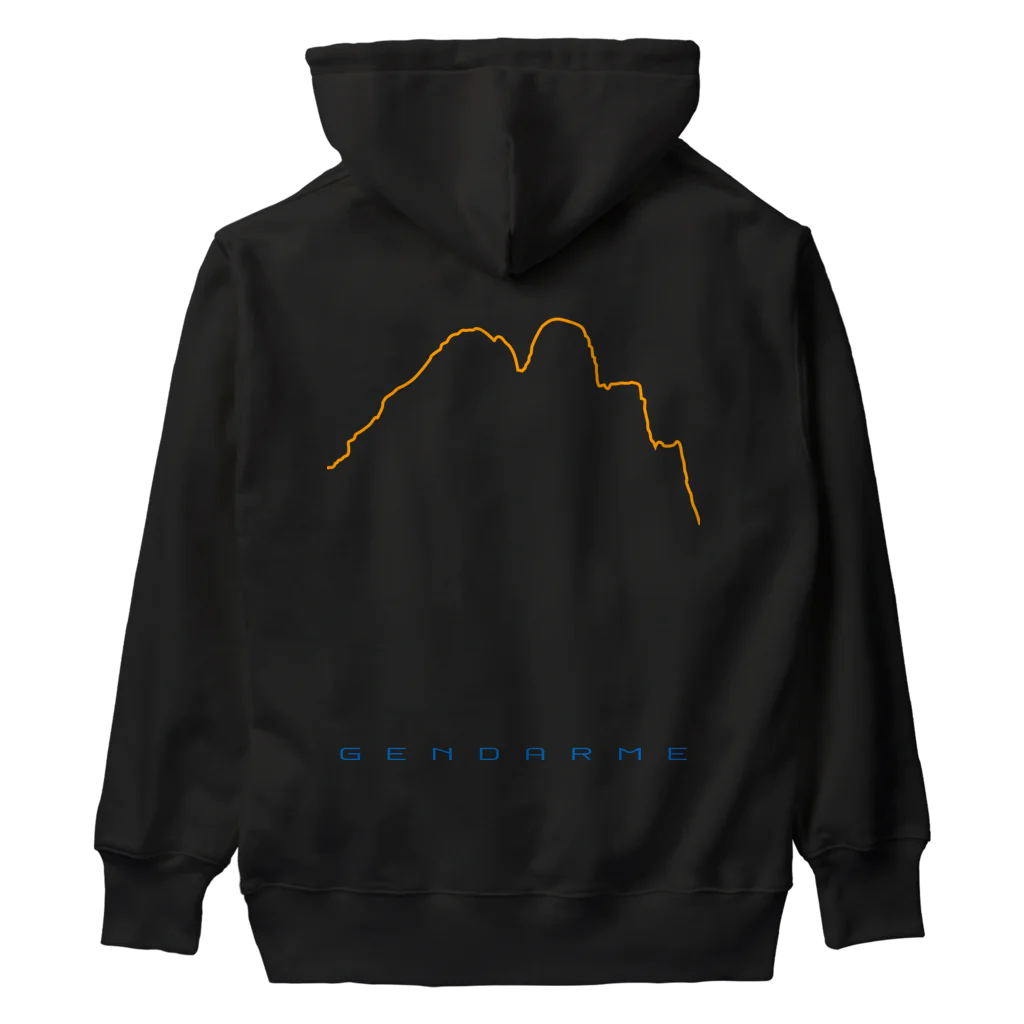 cuuyabowのモルゲンロート・ジャンダルム Heavyweight Hoodie