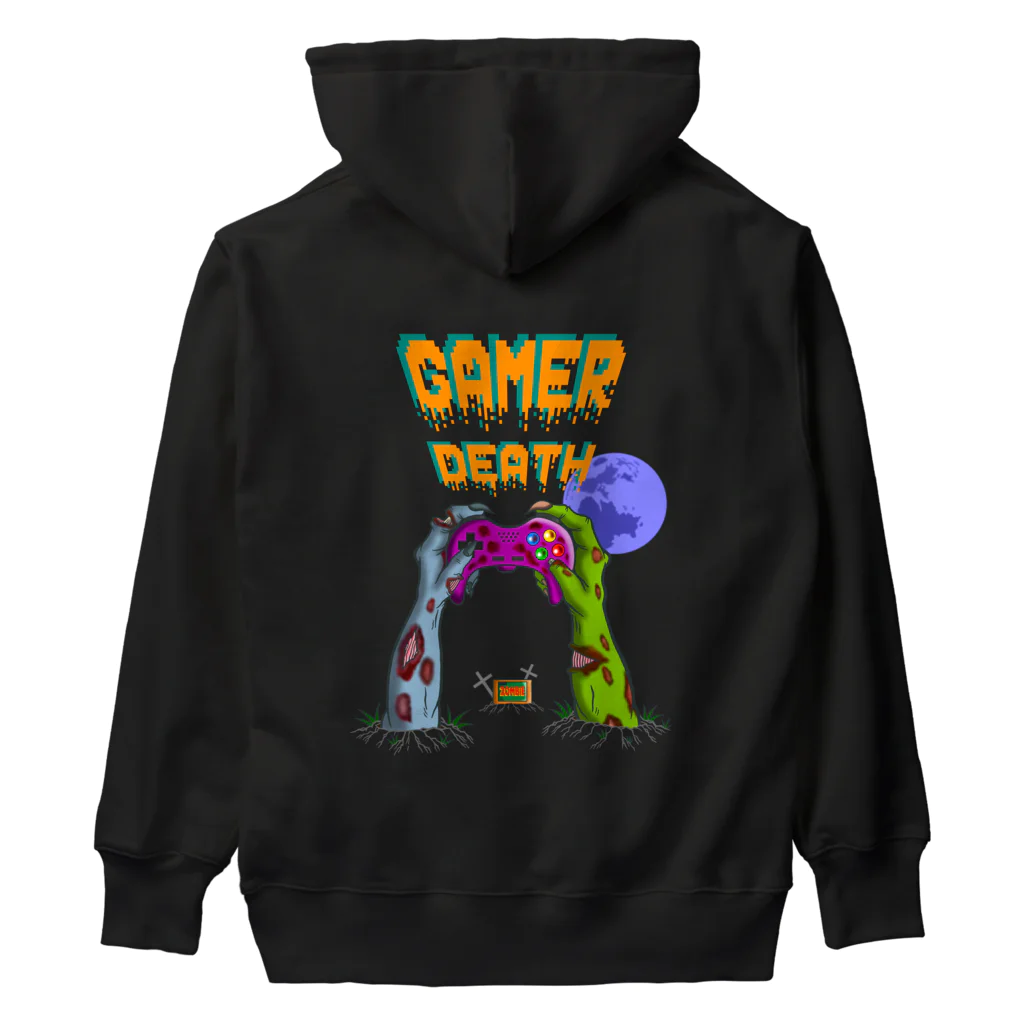 Siderunの館 B2の【バックプリント】ゲーマーDEATH！ Heavyweight Hoodie