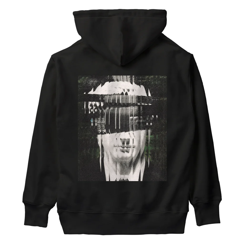 だっくのcollageart storeの017 Heavyweight Hoodie