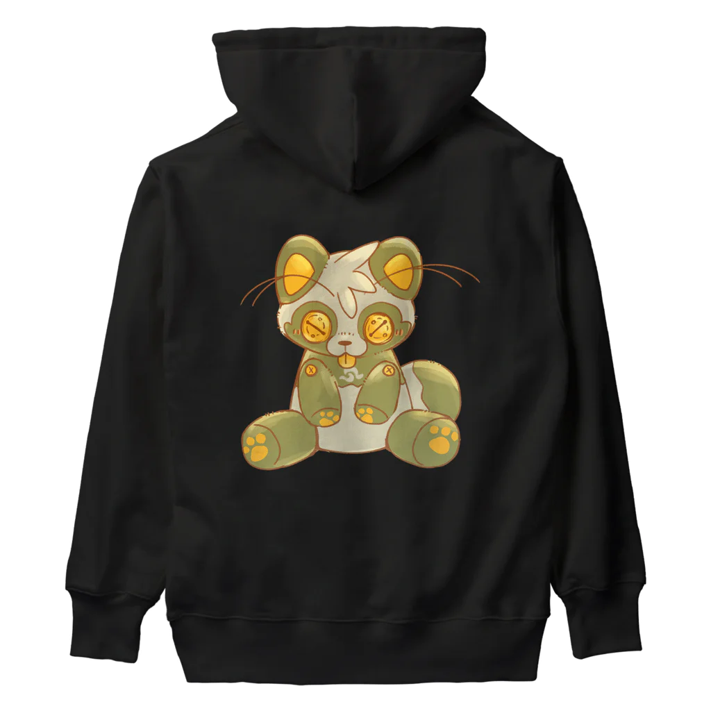 狸の遠吠えのテディすけ Heavyweight Hoodie