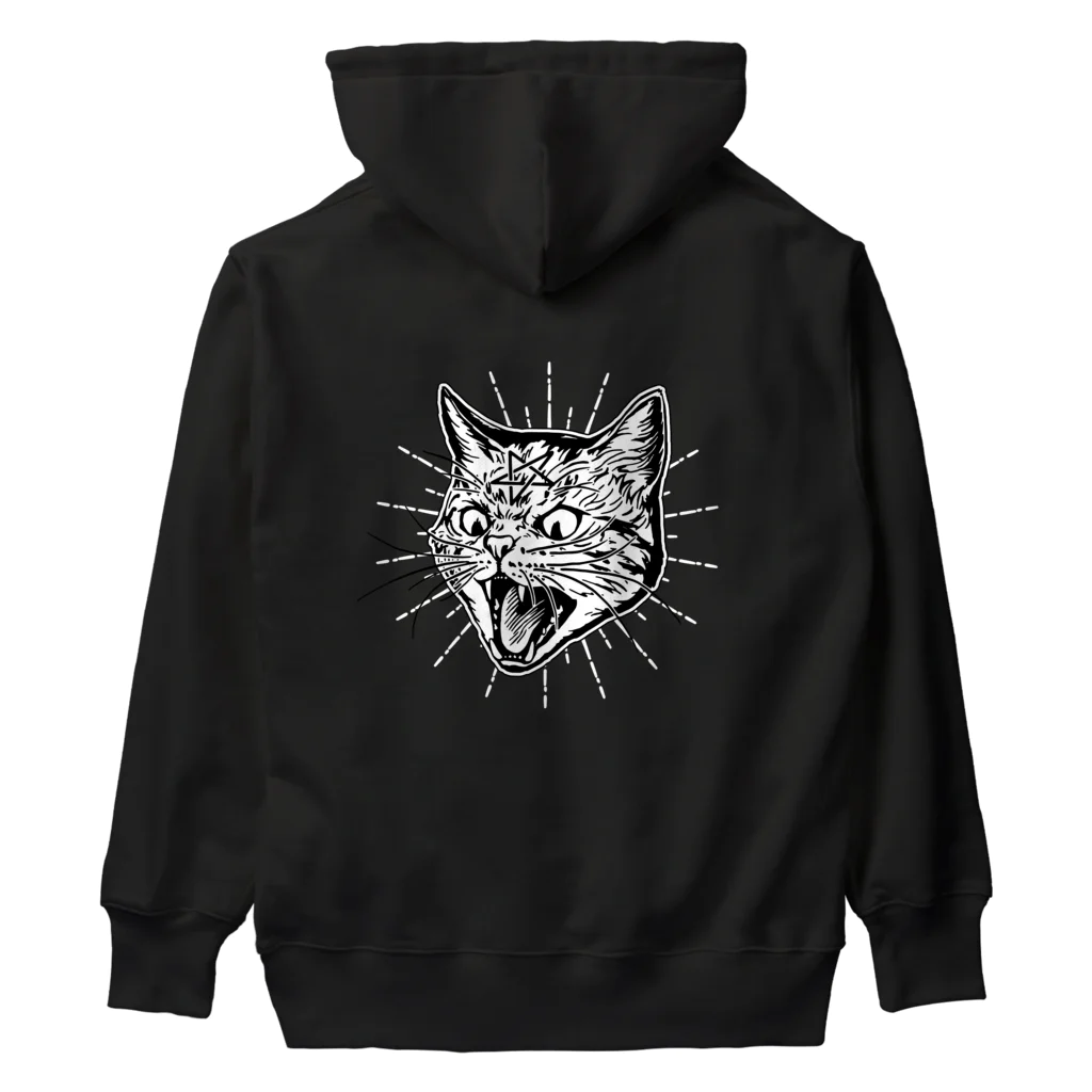 グラベル第三帝国のCat Hiss Fever Heavyweight Hoodie