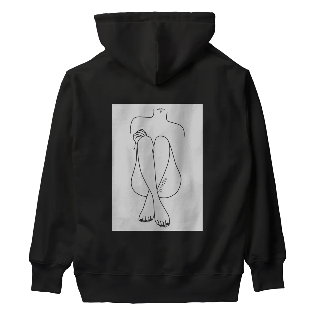 じらふ。のnude_x（パーカー） Heavyweight Hoodie