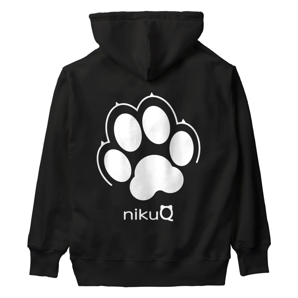 WebArtsの肉球をモチーフにしたオリジナルブランド「nikuQ」（犬タイプ）です Heavyweight Hoodie