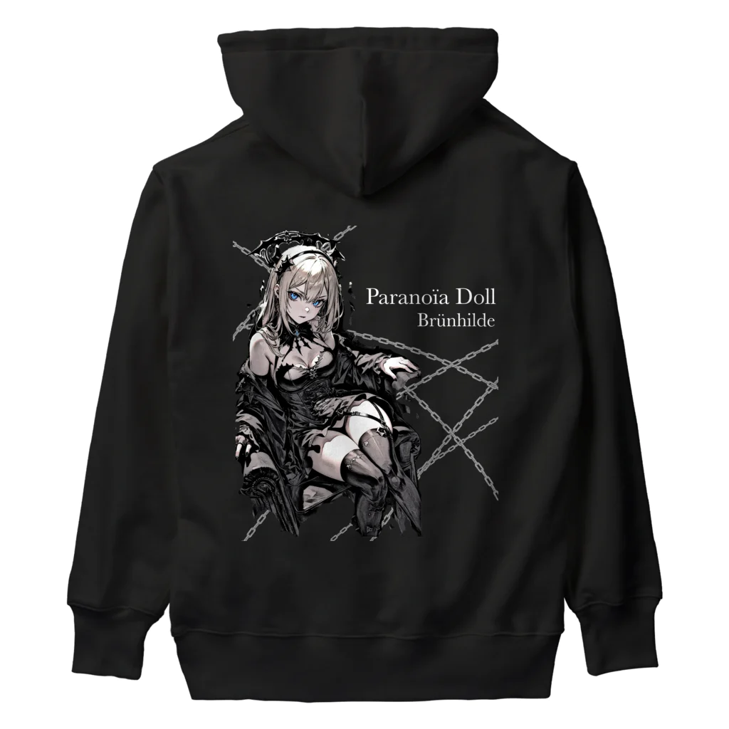 Paranoïa DollのParanoïa Doll Brünhilde ゴスロリ少女 Heavyweight Hoodie