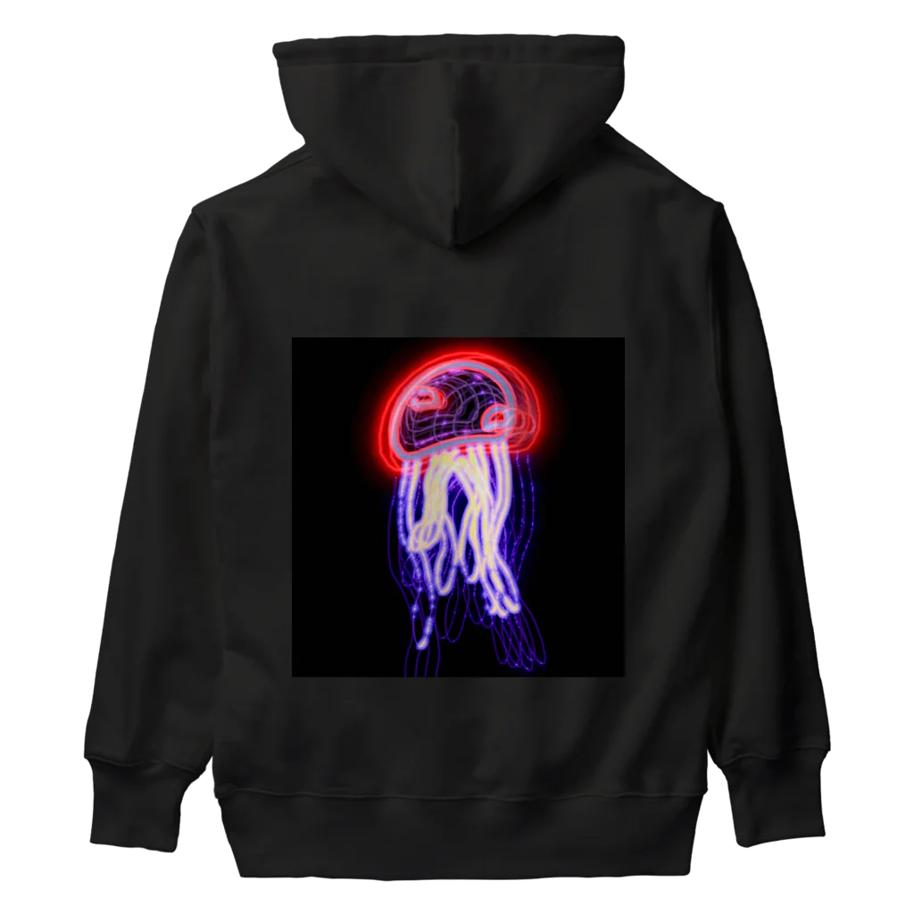 mmmzKのjellyfish_ネオン Heavyweight Hoodie