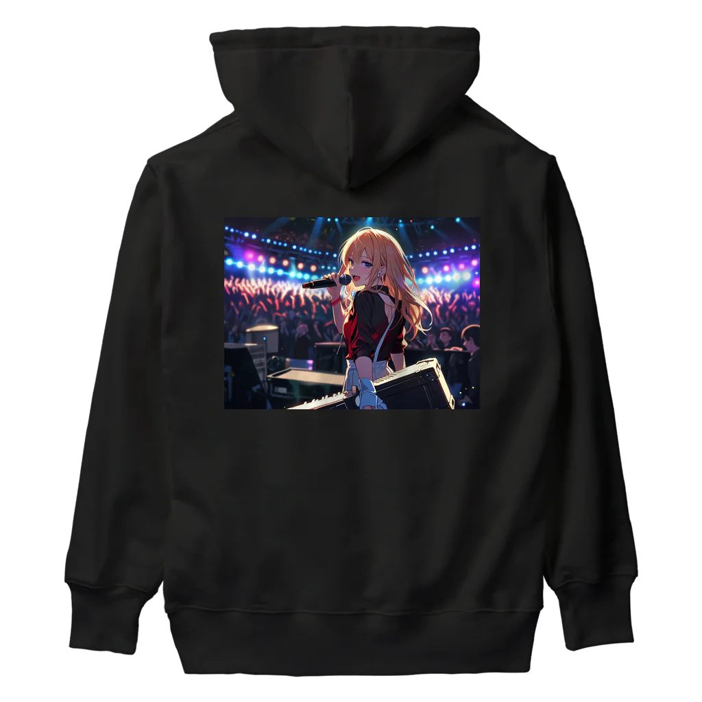 HokutoKenのガールズバンド！ Heavyweight Hoodie