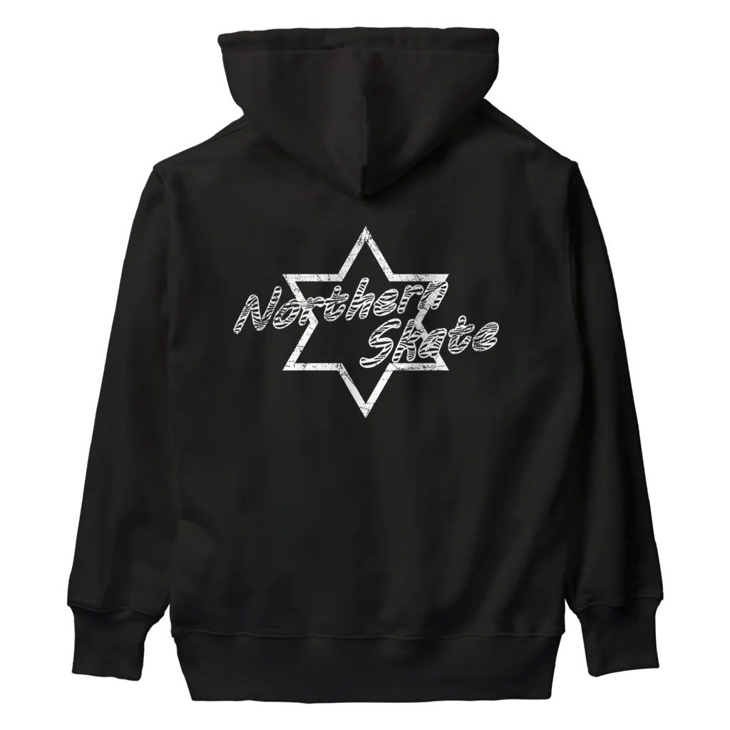 Northern_SKaTeのNorthern SKaTe "Hexagram skate" zebra Heavyweight Hoodie