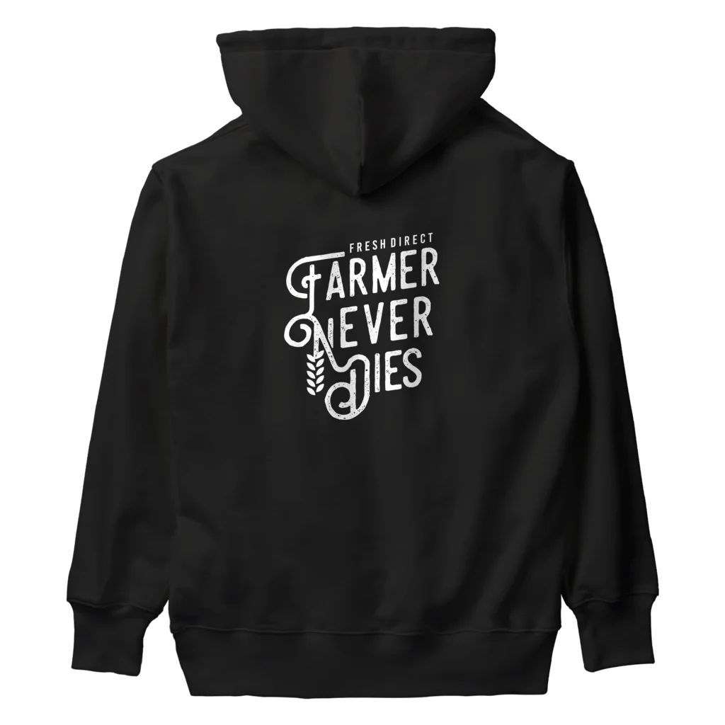 Wasshoy CREATIVE LABOの【New】FARMER NEVER DIES series ヘビーウェイトパーカー