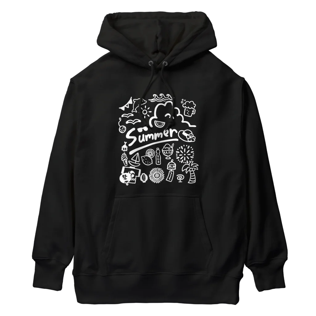 Andiamoの夏コレ（白） Heavyweight Hoodie