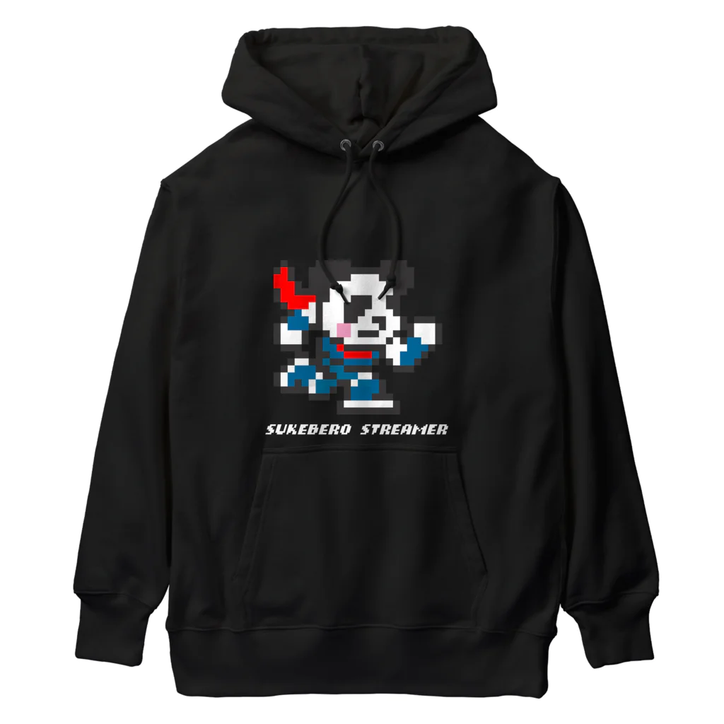 Twitch 忍者ちゃら丸のドットちゃら丸（黒グッズ用） Heavyweight Hoodie