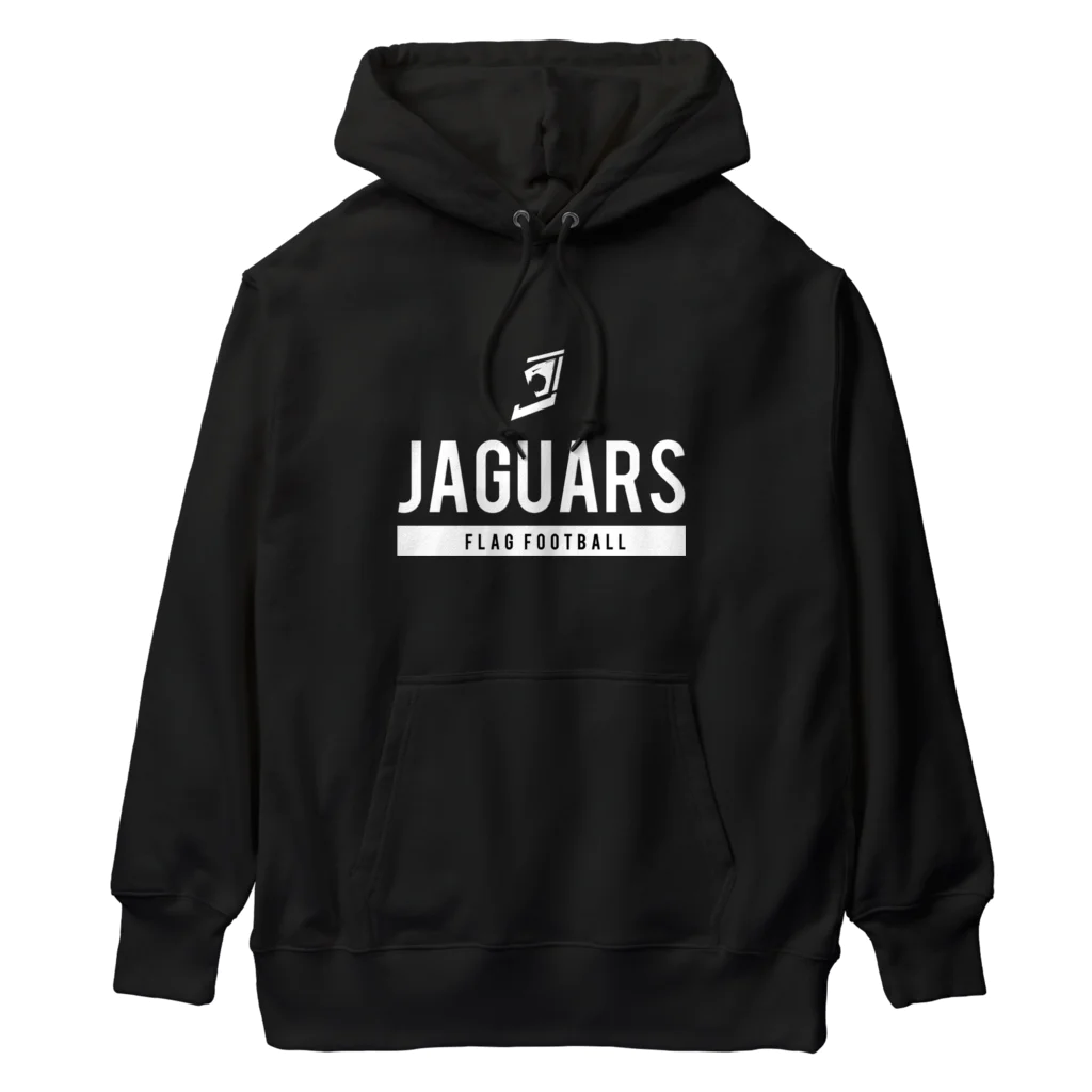 JAGUARS_flagfooballの文字ロゴ Heavyweight Hoodie