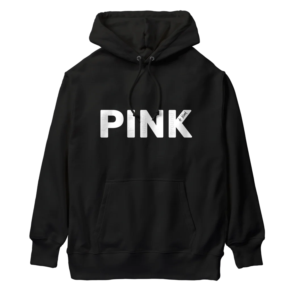 24 Good Mafia のdr.bland PINK Heavyweight Hoodie