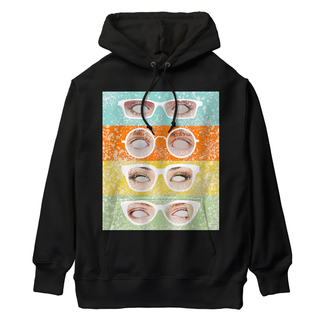 yamachan0201のglasses window Heavyweight Hoodie