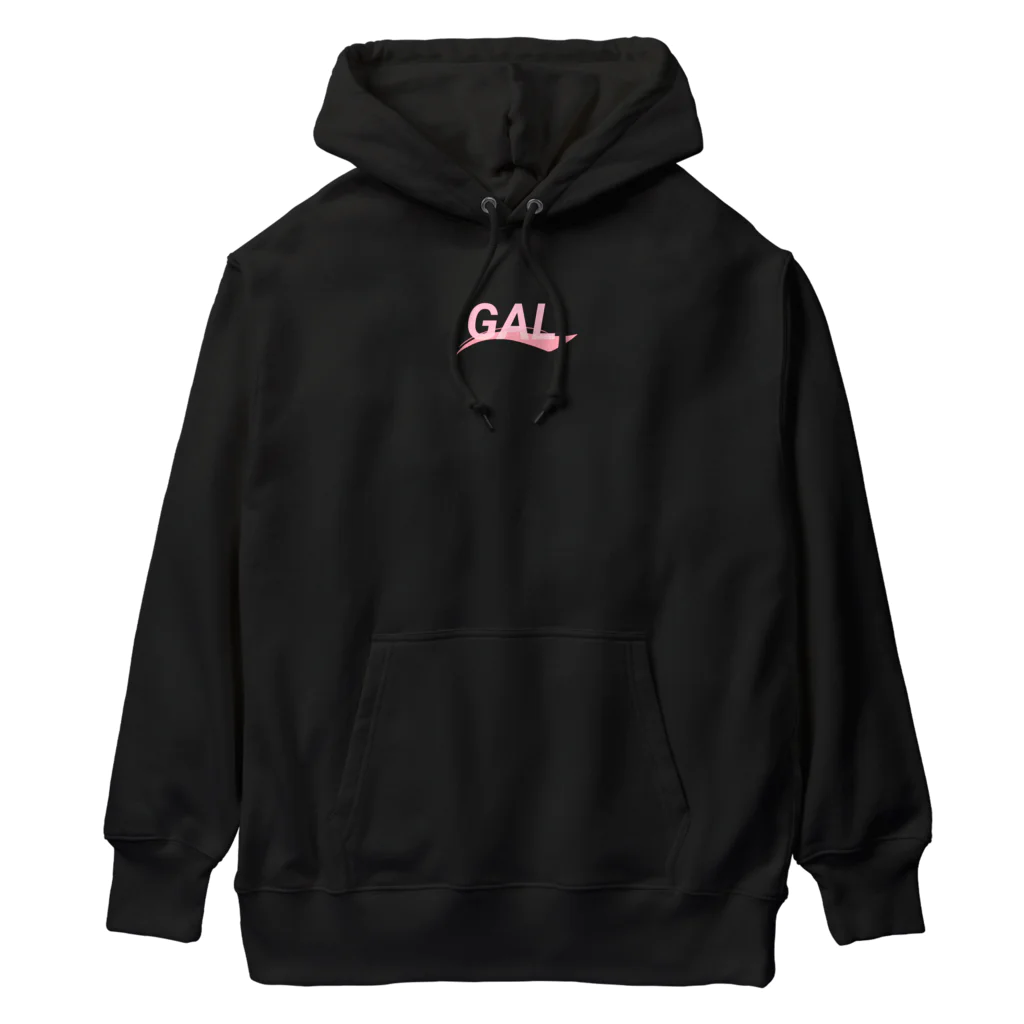 秋桜のギャル　スポーツブランド風ロゴ Heavyweight Hoodie