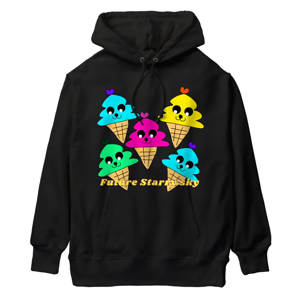 Future Starry Skyのソフトクリーム🍦 Heavyweight Hoodie