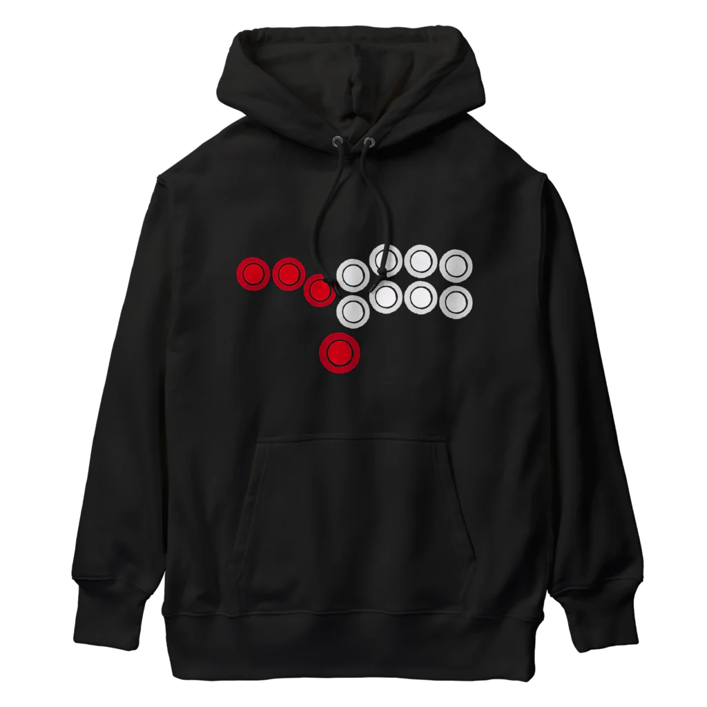 HamidusのHitbox コントローラー ボタン レイアウト - アーケード ファイティング ゲーマー Heavyweight Hoodie