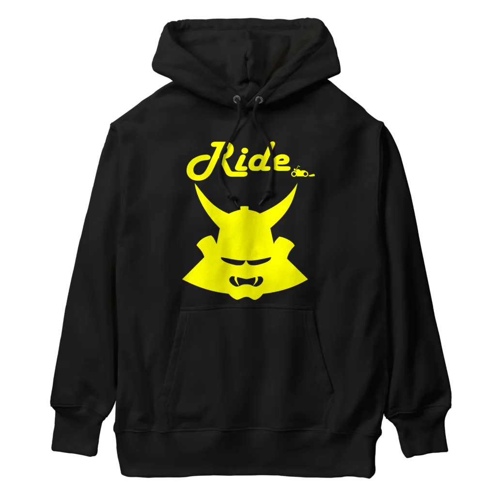 RAMUKiのRide兜（黄色） Heavyweight Hoodie