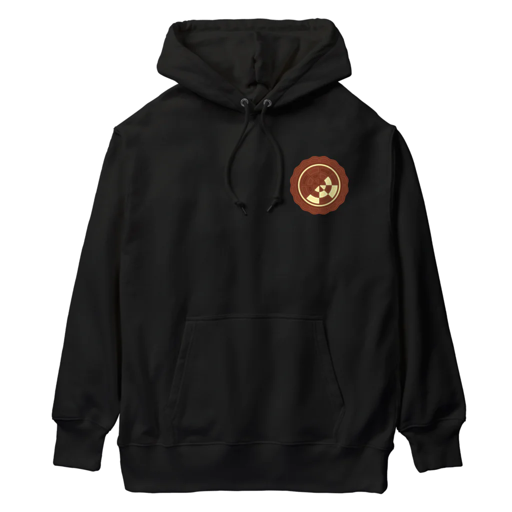 ハナドリカ SUZURI店の花の形の板チョコ Heavyweight Hoodie