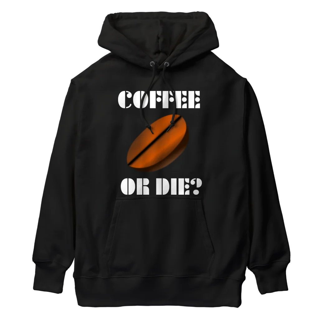 『NG （Niche・Gate）』ニッチゲート-- IN SUZURIのダサキレh.t.『COFFEE OR DIE?』 ヘビーウェイトパーカー